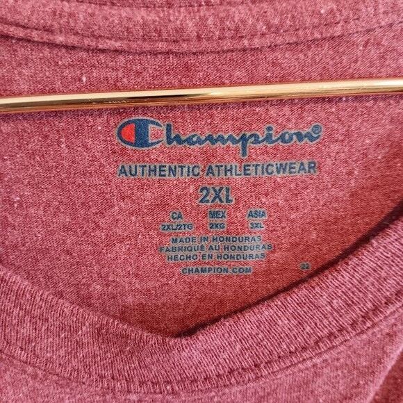 Champion Iowa State Cyclones T-Shirt Men's 2XL Red Gold Basketball 1858 ISU - Picture 3 of 5